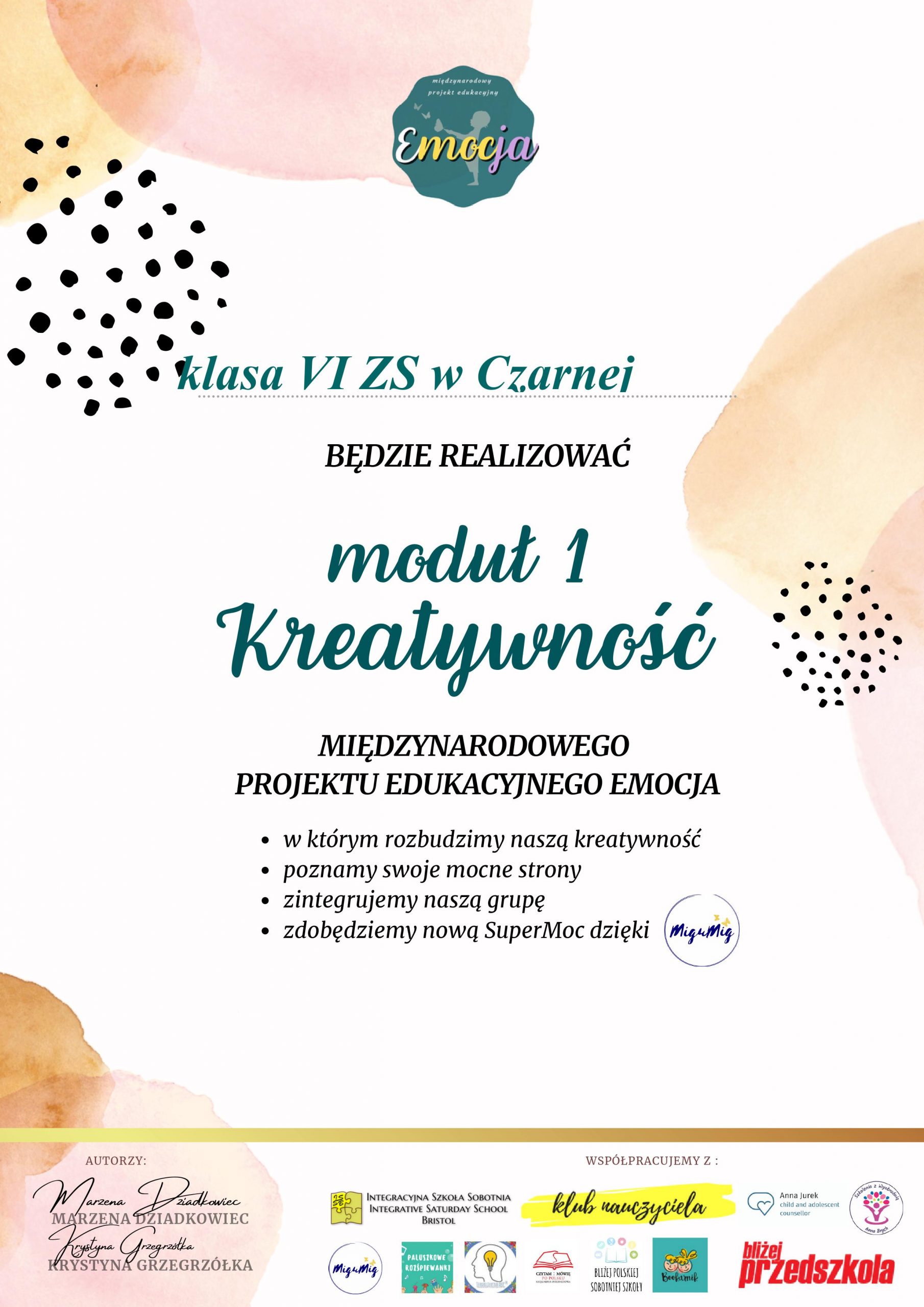 Klasa VI w Międzynarodowym Projekcie Edukacyjnym!