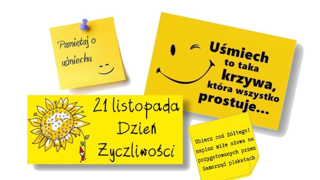 „Uśmiech jest krzywą, która wszystko prostuje”
